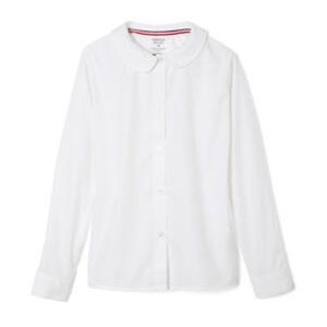 Short Sleeve Modern Peter Pan Blouse